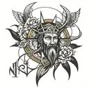 INRI tattoo design idea
