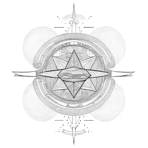 moon taxi tattoo design idea