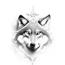 wolf sigma tattoo design idea