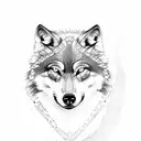 wolf sigma tattoo design idea