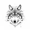 sigma wolf tattoo design idea