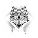 sigma wolf tattoo design idea