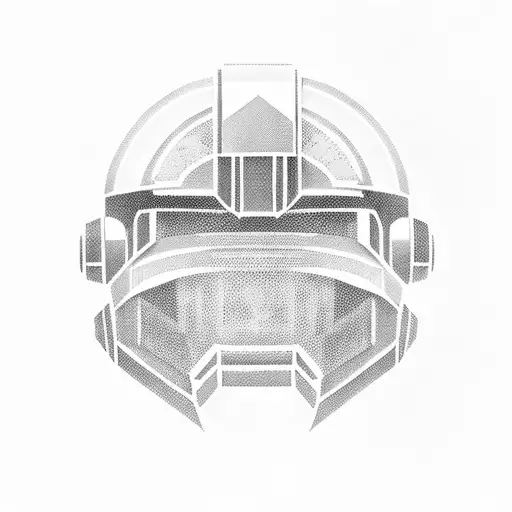 Daft punk duo driving  tattoo design idea