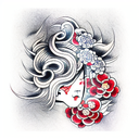 luck tattoo design idea