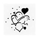 love tattoo design idea