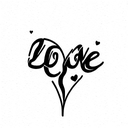 love tattoo design idea