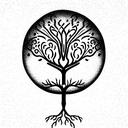 Tree of Life tattoo design idea