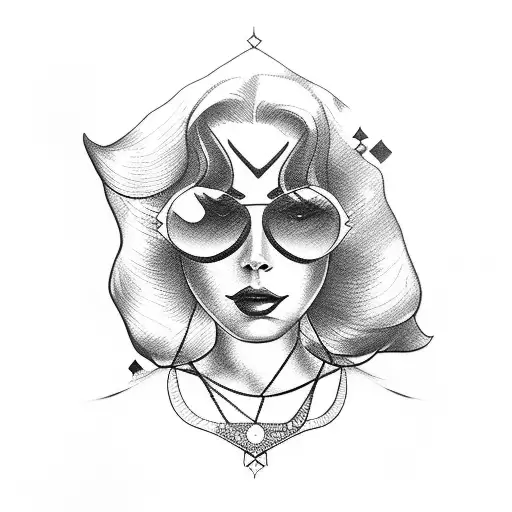 Lana del rey tattoo design idea