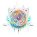 self building in progress  tattoo design idea