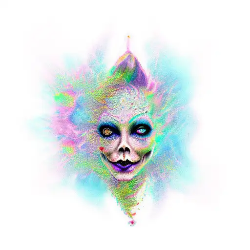 ethereal banshee  tattoo design idea