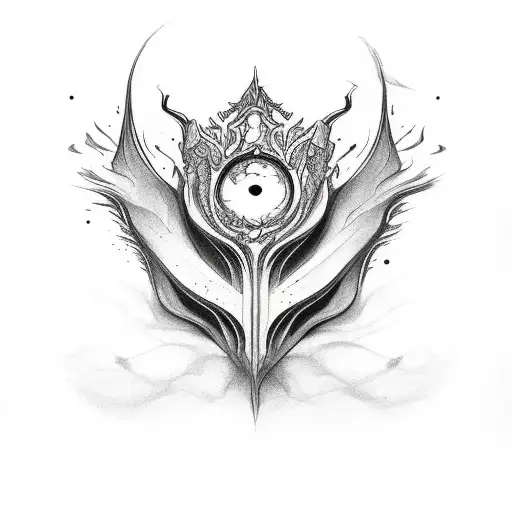 ethereal banshee sleeve  tattoo design idea