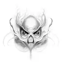 ethereal banshee  tattoo design idea