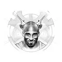 kobe bryant tattoo design idea