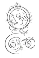 sun in Scorpio, moon in Aries, ascendant in Libra tattoo design idea