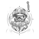 luge sled,bartender,voleyball tattoo design idea