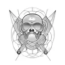 luge sled,bartender,voleyball tattoo design idea