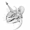 Amor fati tattoo design idea