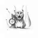 Amor fati tattoo design idea