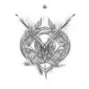 hammer shaped filler tattoo tattoo design idea