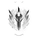 hammer shaped filler tattoo tattoo design idea