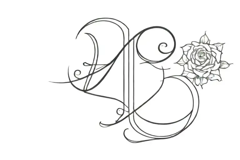 the number 4 4 4 meaning 4 better 4 worse 4 ever. D is the 4th letter in the alphabet1st letter of our name. numbers  tattoo design idea