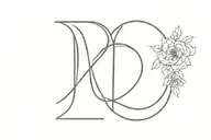 the number 4 4 4 meaning 4 better 4 worse 4 ever. D is the 4th letter in the alphabet1st letter of our name. numbers  tattoo design idea