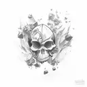 Frangipanier tattoo design idea