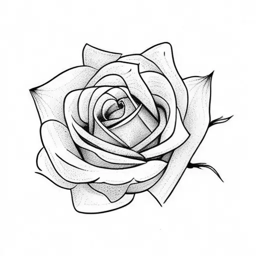 Premium Vector | Collection of rose tattoo designs