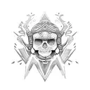 Ecuador tribal tattoo design idea