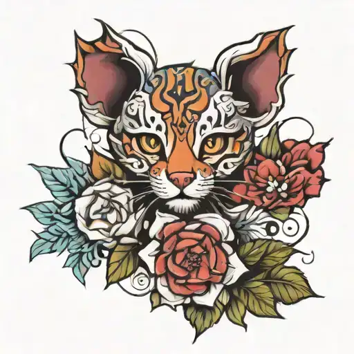 1of1 tattoo design idea