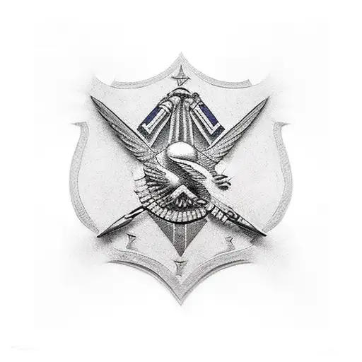 Military tattoo design idea