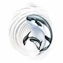 orca tattoo design idea