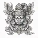 peruvian tumi peru tattoo design idea