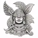 peruvian tumi peru tattoo design idea