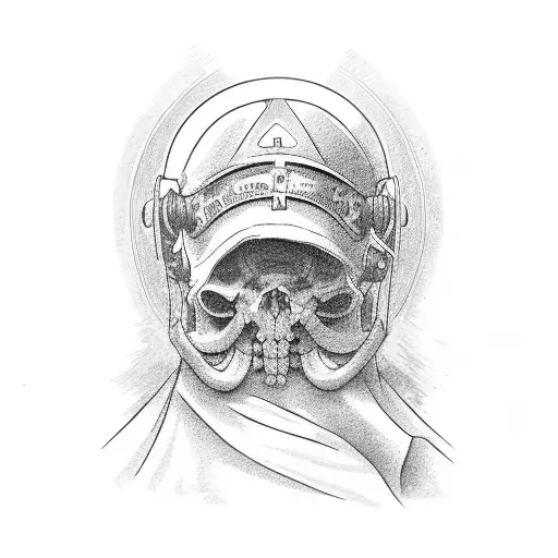 joshua 1:9 bible verse tattoo design idea