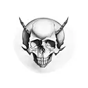 A mysterious book with a skull on the cover, open to a page with the phrase 'memento mori' written in elegant calligraphy. tattoo design idea