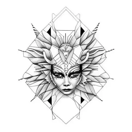 björk tattoo design idea