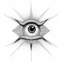 Evil Eye tattoo design idea