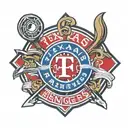 texas rangers city connect logo tattoo design idea
