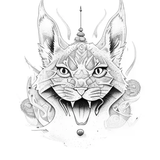 Bluey, Bandit and chili with a rainbow tattoo design idea