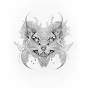 bipolar tattoo design idea
