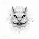 bipolar tattoo design idea