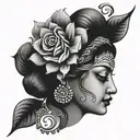 Sushma tattoo design idea
