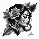 Sushma tattoo design idea
