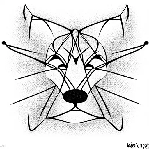Veterinary, Symbol, Simple colors, simple, 3D tattoo design idea