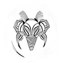african Ubuntu philosophy  tattoo design idea