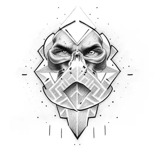 mma fighter fists with bandages  tattoo design idea