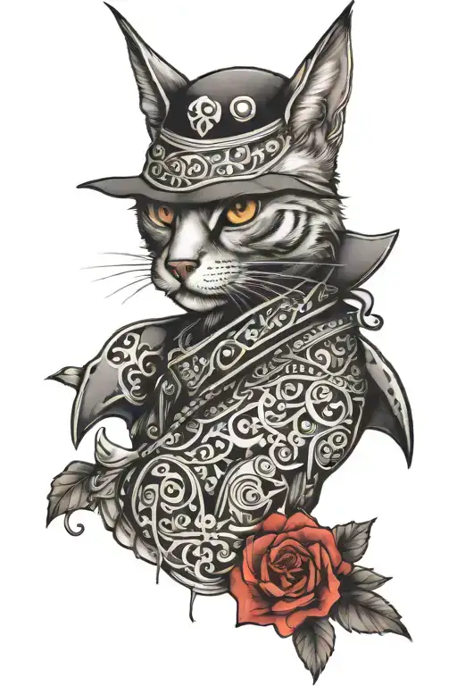 Turkish Kurt Nobility power tattoo design idea