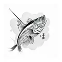 bass guitar  tattoo design idea