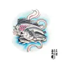 bass guitar  tattoo design idea